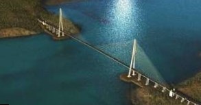 Строительство вантового моста через пролив Босфор Восточный ведется в круглосуточном реж