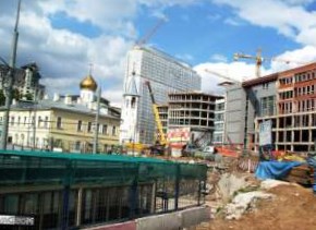 Площадь Тверской заставы частично освободят от строительных заборов
